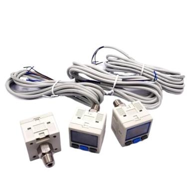 Imagem de ZSE30AF / ISE30A Interruptor de pressão eletrônico de pressostato/medidor de pressão digital Processador de fonte de ar 1 peça (ZS-38-A1)