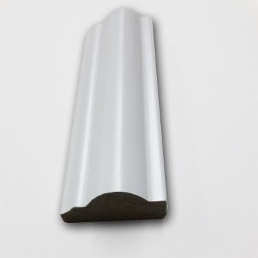 Imagem de Rodameio Branco 3Cmx1,5Cmx220Cm Mdf Ultra Premium Casablanca Branco