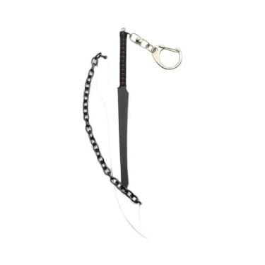 Imagem de Chaveiro De Anime Kurosaki Ichigo Zangetsu BLEACH Modelo De Espada Ace