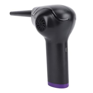 Imagem de Dioche Ventilador Espanador de Ar Elétrico Portátil Dobrável Sem Fio Secador de Cabelo de Alta Velocidade Com 5 Bicos para Salão de Beleza Ao Ar Livre Abs