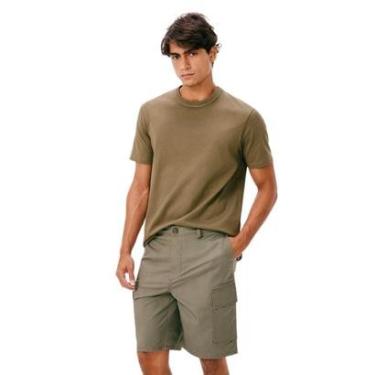 Imagem de Bermuda Masculina Hering Cargo Reta Masculina-Masculino