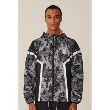 Imagem de Jaqueta Starter Corta Vento Aberta Com Capuz Masculino-Masculino