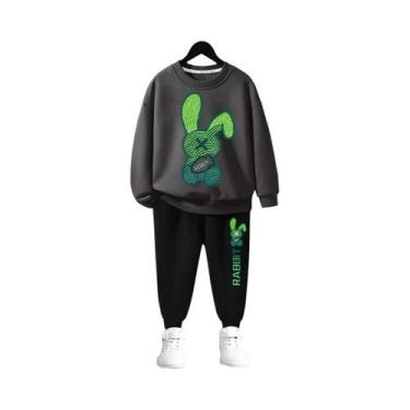 Imagem de Conjunto De Roupas De Outono Para Bebê Menino E Menina, Camisetas Impr