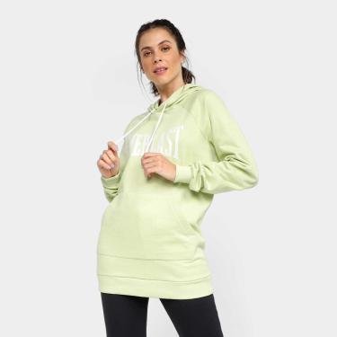 Imagem de Moletom Everlast Alongado C/ Capuz Feminino-Feminino