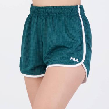 Imagem de Shorts Fila Sport Internacional Feminino Verde-Feminino