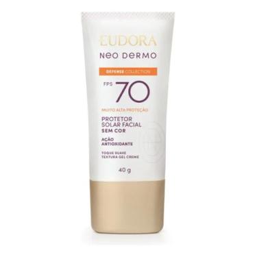 Imagem de Protetor Facial Dermo Defense Collection Fps 70 40g- Eudora.