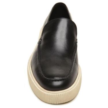 Imagem de Sapato Masculino em Couro Sola Alta Esporte Fino Palmilha Premium Em G