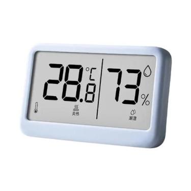 Imagem de Medidor Digital De Temperatura E Umidade Mini Portátil Para Quarto E U