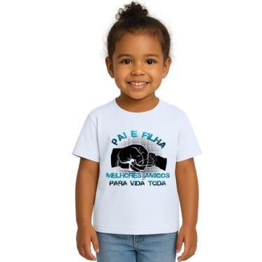 Imagem de Camiseta Pai E Filha Melhores Amigos Personalizada - Use P4, Branco, I