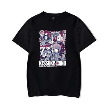 Imagem de Camiseta Masculina Bocchi the Rock Anime, Confortável, Com Estampa Hip