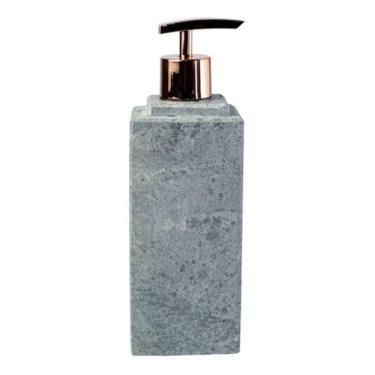 Imagem de Porta Sabonete Líquido Dispenser Pedra Sabão Rose