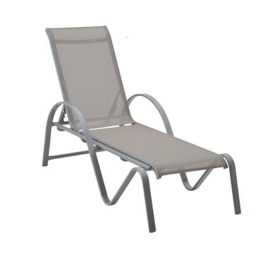 Imagem de Espreguiçadeira Buzios Cinza