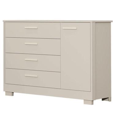 Imagem de Cômoda Infantil Zaki Com Porta Areia Acetinado - Reller