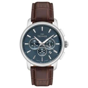 Imagem de Relógio Technos Masculino Grandtech Prata - JS15ENZ/0A-Masculino