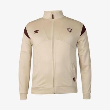 Imagem de Jaqueta Fluminense Viagem 2025 Umbro Masculino, P, Areia, Masculino