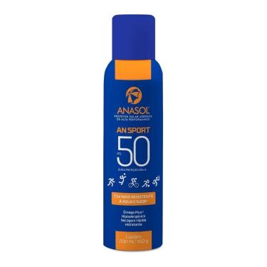 Imagem de Protetor Solar Spray Transparente An Sport    200ml FPS 50 - Anasol-Unissex