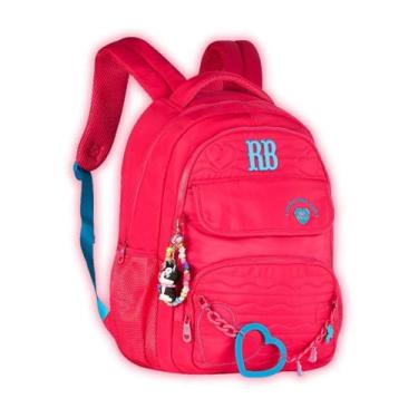 Imagem de Mochila Rebecca Bonbon Costas Meninas Escolar Passeio Rosa