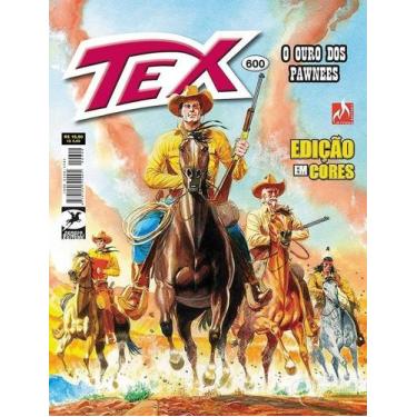 Imagem de Tex 600 - O Ouro Dos Pawnees - História Completa Em Cores - MYTHOS -
