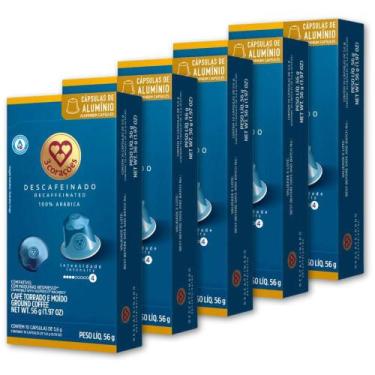 Imagem de 50 Cápsulas Café Nespresso Descafeinado 3 Corações - 11589