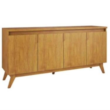 Imagem de Buffet Viero Flip 4 Portas Sem Espelho MDP/MDF 76,6x156x41,5cm, MEL