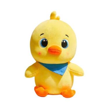 Imagem de Boneco De Pelúcia Mini Pato Amarelo, Brinquedo Macio E Fofo Para Crian