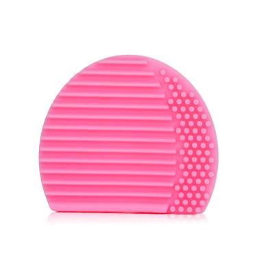 Imagem de Limpador de pincéis de maquiagem Beauty World Pink Silicone 1 unidade