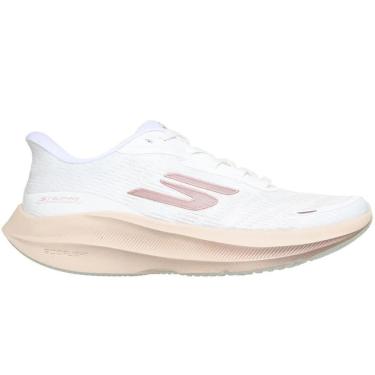 Imagem de Tênis Skechers Aero Pulse Branco/Rosa Claro Feminino-Feminino