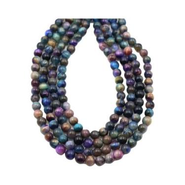 Imagem de Contas De Pedra Natural De Quartzo Transparente Redondas Soltas, Fio D