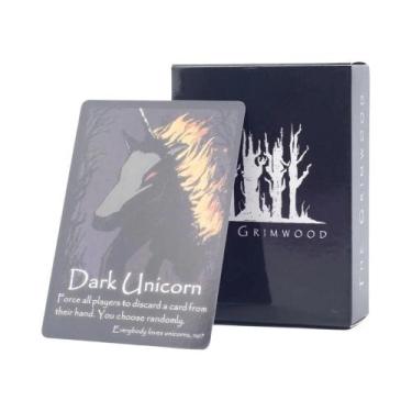 Imagem de Versão Em Inglês Do Jogo De Tabuleiro Grimwood, 72 Cartas De Poker Pad