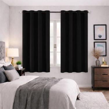 Imagem de Cortina Oxford Premium 100% Poliéster Com Ilhós 2,00 x 1,40 Casa Cozin