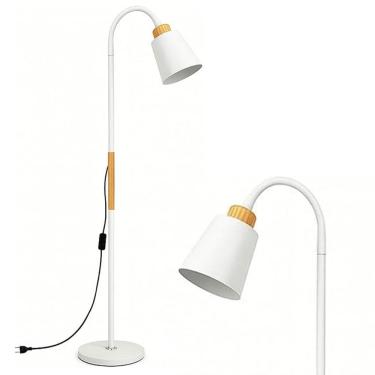 Imagem de Luminaria de Chao Abajur Articulado Estencivel Escritorio Quarto Sala Leitura Estudo Elegante Sofisticada