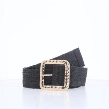 Imagem de Cinto Feminino de Ráfia com Fivela Metalizada-Feminino
