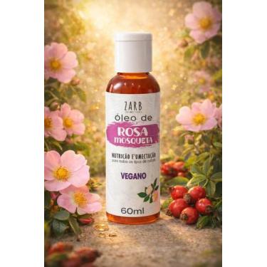 Imagem de Oleo capilar vegano rosa mosqueta zarb 60m - ZARB COSM