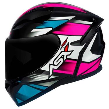 Imagem de Capacete Fechado Asx City Start Turquesa Masculino/Feminino, 54XS