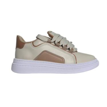 Imagem de Tênis Moleca Napa Pele Stretch Casual-Feminino
