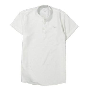 Imagem de Camisa Bata Infantil Menino Gola Padre Ogochi Off White-Masculino