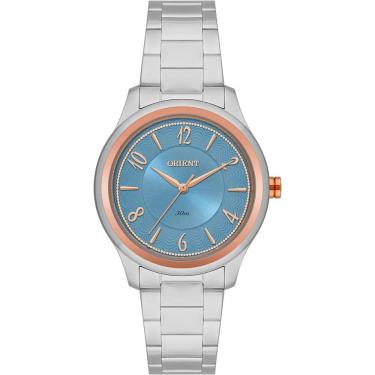 Imagem de Relógio Orient Feminino Ref: Ftss0142 D2sx Casual Bicolor