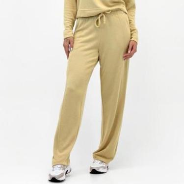 Imagem de Calça Rosa Bella Reta em Tricot Feminina-Feminino