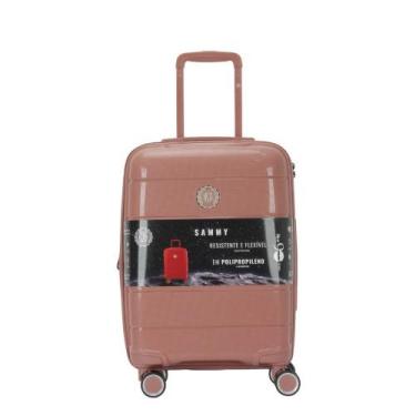 Imagem de Mala De Viagem Média 23 Kg 4 Rodas Dupla 360 senha tipo TSA Expansiva 