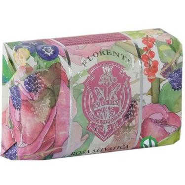 Imagem de La Florentina Sabonete Italiano WILD ROSE 200g