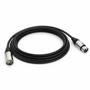 Imagem de Cabo XLR Maono 1,80m Flexível Alta Durabilidade Preto - XLR-180
