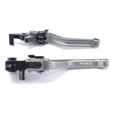 Imagem de Manete Esportivo Cb500F 500X 500R CBR250R - NoBrand, Titanium