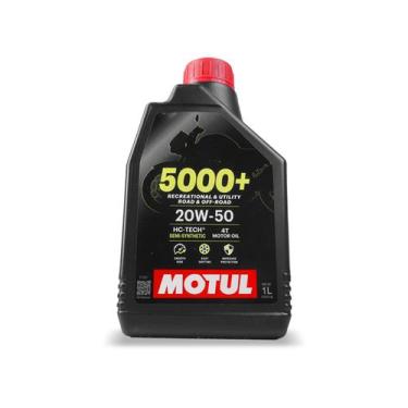 Imagem de Óleo Motor Motul 20W50 5000+ 4T P/ Motos Semi Sintético 1L