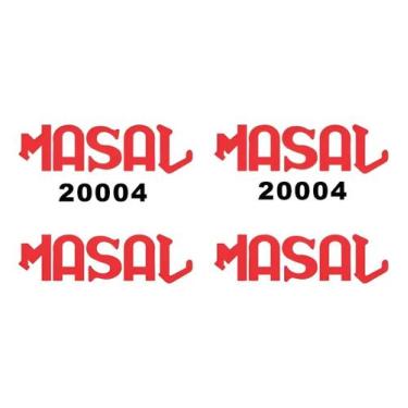 Imagem de Kit de Adesivos Compatível Guincho Masal 20004 - SPTS