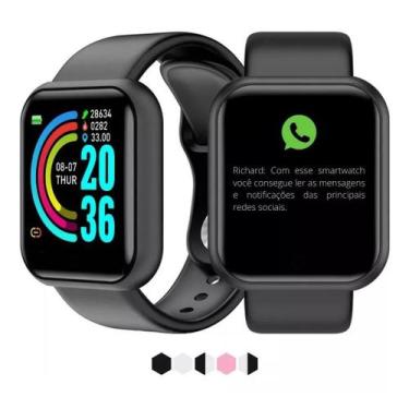 Imagem de Relógio Digital Esporte Bracelete Masculino Feminino Barato - 01Smart,