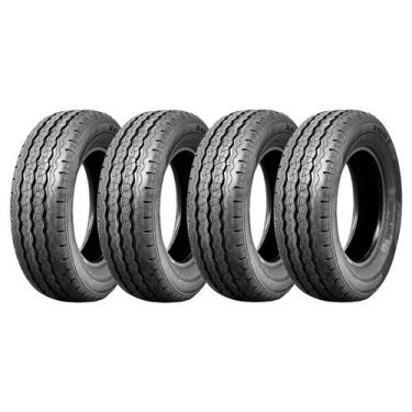 Imagem de Kit 4 Pneu Aro 15 Xbri 195/70 R15C 104/102R 8PR CargoPlus W1