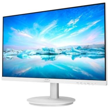 Imagem de Monitor Philips 21,5 221V8Lw Wled Widescreen Branco Vga Hdmi 75Hz 4Ms