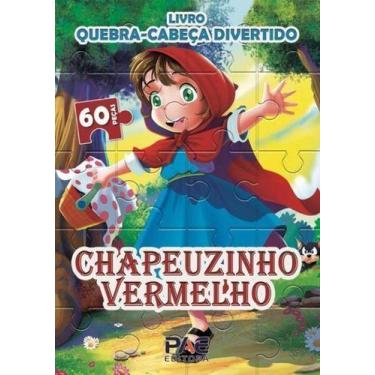 Imagem de Livro Quebra-Cabeça Divertido - Chapeuzinho Vermelho - PAE EDITORA E D