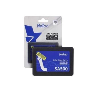 Imagem de Ssd Netac 480Gb 2,5 Sata Iii 3D Nand Sa500 Nt01Sa500-480-S3X