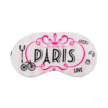 Imagem de Máscara de Dormir Me Acorde em Paris Love - Taimes